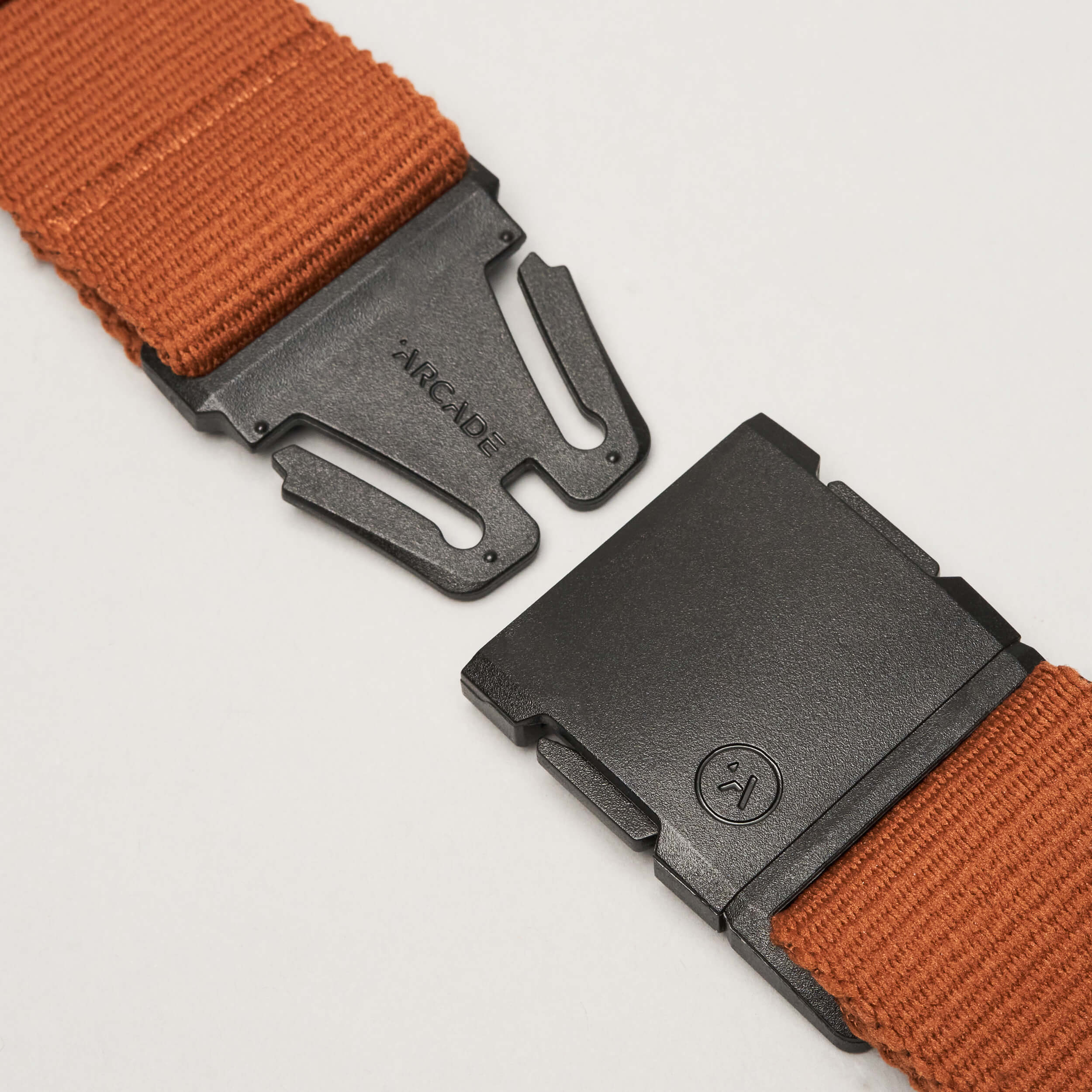 Elastic Braided Belt in Orange - Rob III