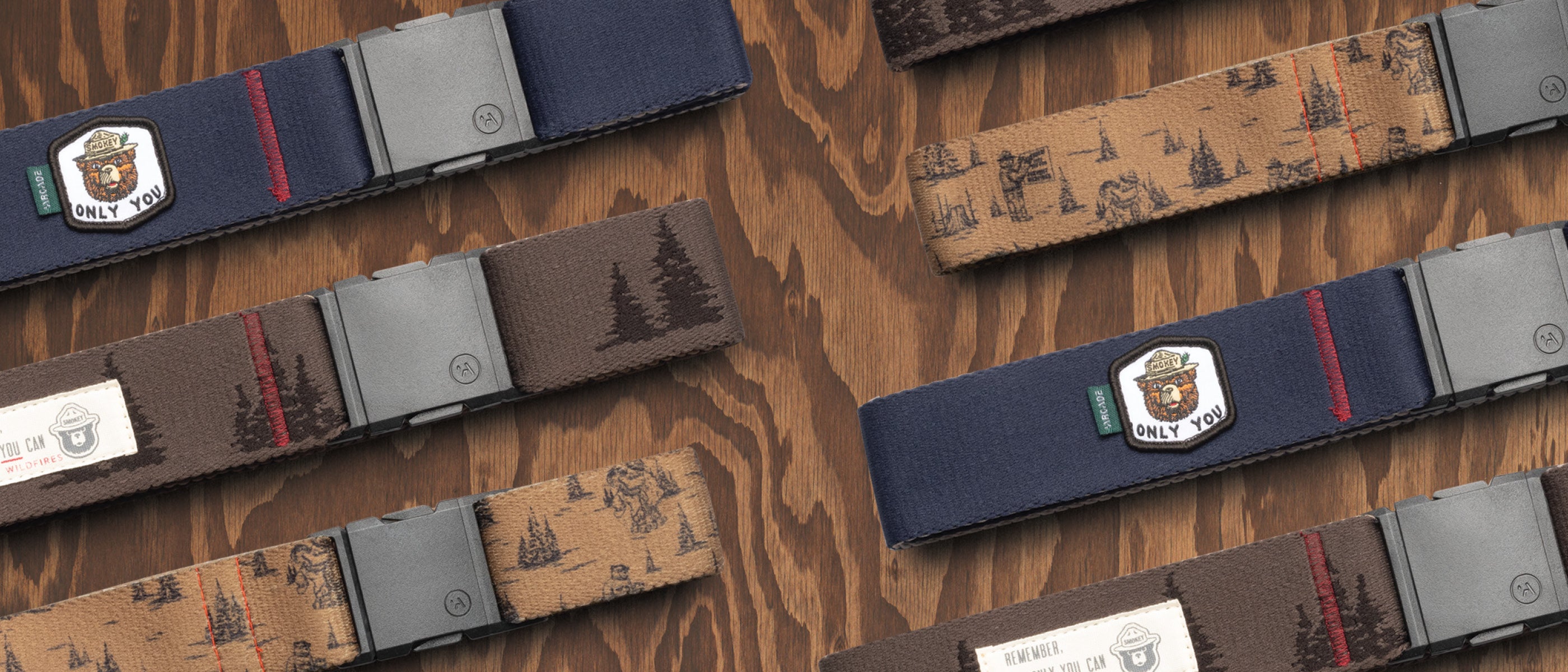 Flexible Belts | Outdoor Adventure Belts | Arcade Belts