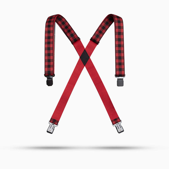 Jessup Suspenders - Black Burnt