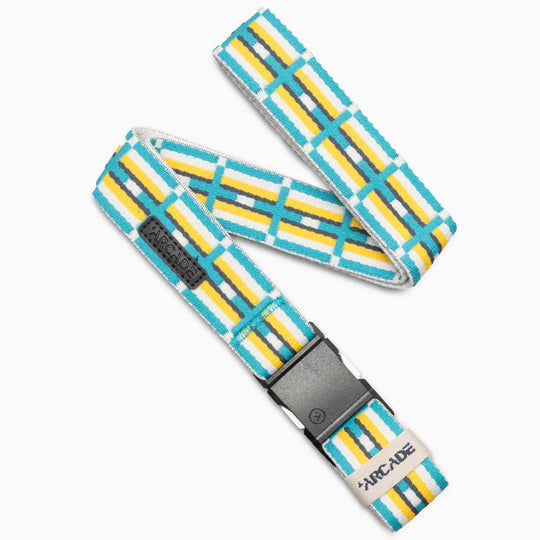 Vernan Kee Belt - Aqua Goldenrod